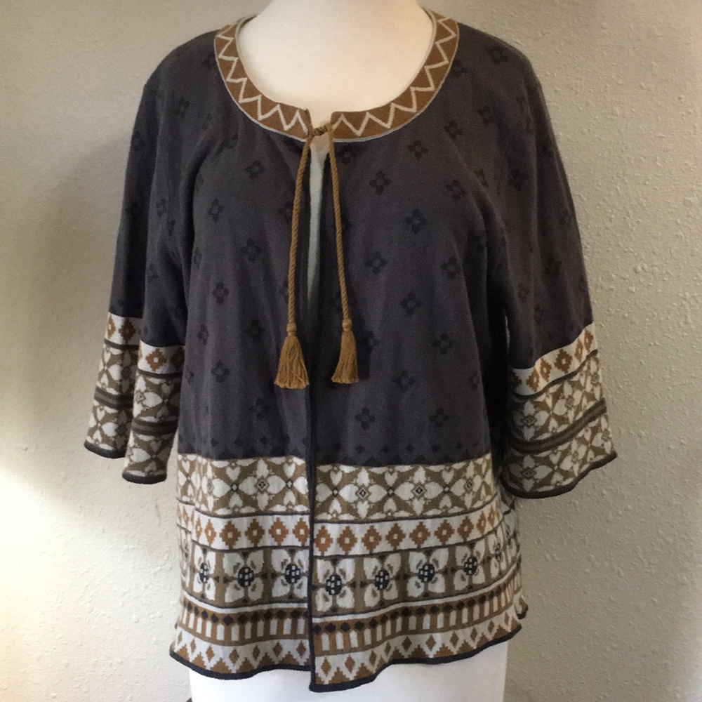 Gudrun Sjoden Cardigan Lightweight Organic Cotton/Cotton Blend